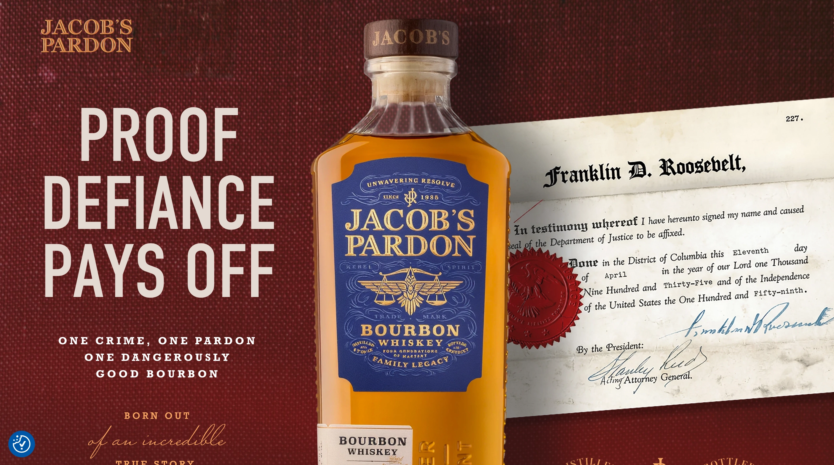 Jacob's Pardon nuevo bourbon