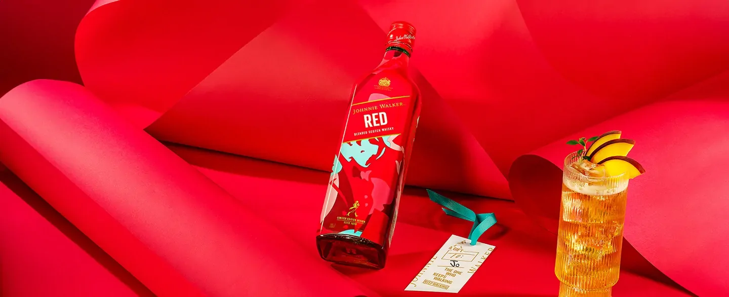 whisky Johnnie Walker red label