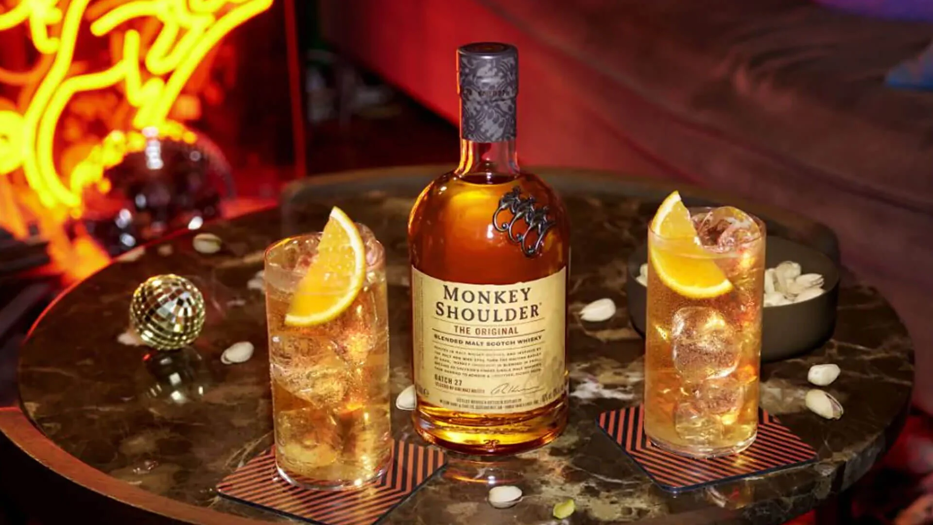 whisky monkey shoulder